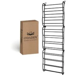 O'DADDY® Hangend Schoenenrek - Opdek En Stompe Deur - 20x51x182 Zwart 6 O'DADDY® Hangend Schoenenrek - Opdek En Stompe Deur - 20x51x182 Zwart -Uitgebreide Kwaliteitswinkel Voor Thuis 1000012471 0102