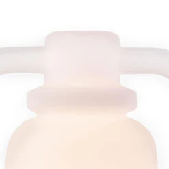 QAZQA Tafellamp Oplaadbaar 30 Cm IP44 Wit - Storm Small -Uitgebreide Kwaliteitswinkel Voor Thuis 1000014991 0103