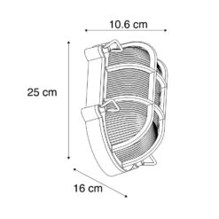 QAZQA Wand- En Plafondlamp Goud/messing Ovaal IP44 - Noutica 6 QAZQA Wand- En Plafondlamp Goud/messing Ovaal IP44 - Noutica -Uitgebreide Kwaliteitswinkel Voor Thuis 1000021915 0102