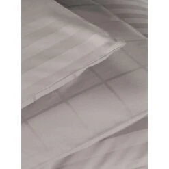 De Witte Lietaer Dekbedovertrek Katoen Satijn Zygo - 140 X 220 Cm - Taupe -Uitgebreide Kwaliteitswinkel Voor Thuis 1000032030 0102