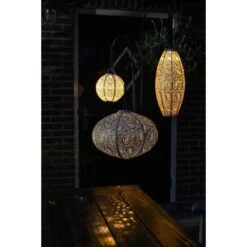 Lumiz Solar Buitenlampion Ikat Oval - Solar Tuinverlichting - 40 Cm - Goud 7 Lumiz Solar Buitenlampion Ikat Oval - Solar Tuinverlichting - 40 Cm - Goud -Uitgebreide Kwaliteitswinkel Voor Thuis 1000033362 0111