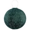 Lumiz Solar Buitenlampion Fiore Rond - Solar Tuinverlichting - 40 Cm - Groen