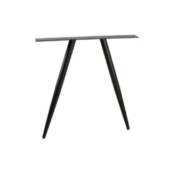 WOOOD Tablo 2-Standen Poot Conisch 1 Stuks - Metaal - Zwart - 72x79x10 -Uitgebreide Kwaliteitswinkel Voor Thuis 1000039075 0102