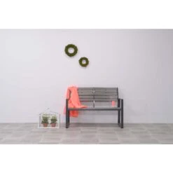 Garden Impressions Detroit Parkbank - Royal Grey -Uitgebreide Kwaliteitswinkel Voor Thuis 1000042149 0102