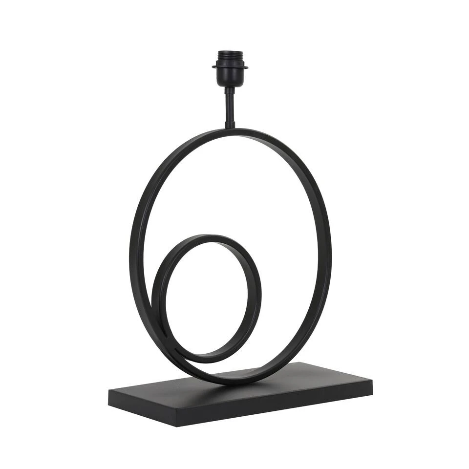 Lampvoet Omega - Zwart - 39,5x18,5x47 Cm 2 Lampvoet Omega - Zwart - 39,5x18,5x47 Cm - Afbeelding 2