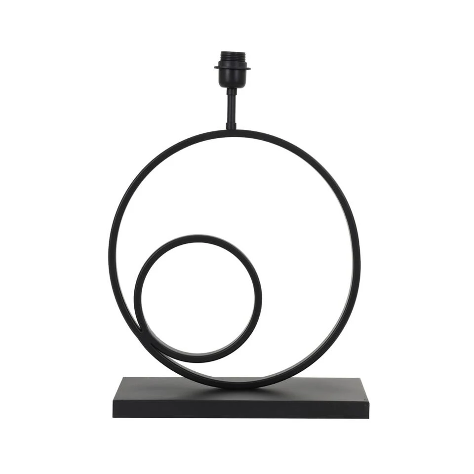 Lampvoet Omega - Zwart - 39,5x18,5x47 Cm 1 Lampvoet Omega - Zwart - 39,5x18,5x47 Cm