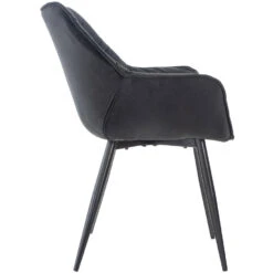 CLP Eetkamerstoel Tanna Fluweel Zwart -Uitgebreide Kwaliteitswinkel Voor Thuis 1000080759 0102