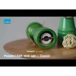 Amefa Classic - Peper- En Zoutmolenset - Groen - 15 Cm -Uitgebreide Kwaliteitswinkel Voor Thuis 1000093297 0102