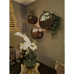 Kalfort Calro Industrieel Wandrek Set Van 3 - 30 Cm 6 Kalfort Calro Industrieel Wandrek Set Van 3 - 30 Cm -Uitgebreide Kwaliteitswinkel Voor Thuis 1000094089 0102