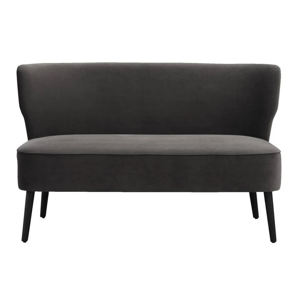 Bank Hasvik Stax 2-zits - Velvet 84 Antraciet 1 Bank Hasvik Stax 2-zits - Velvet 84 Antraciet