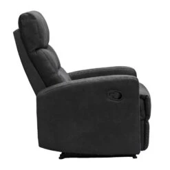 Relaxfauteuil Jackson - Stof - Zwart -Uitgebreide Kwaliteitswinkel Voor Thuis 10209885 8000