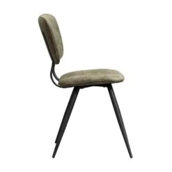 Eetkamerstoel Brim - Stof - Olijfgroen -Uitgebreide Kwaliteitswinkel Voor Thuis 10302514 8000