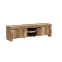 TV-meubel Lidia - Eikenkleur - 52x180x43 Cm -Uitgebreide Kwaliteitswinkel Voor Thuis 10604055 0330