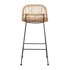 Barkruk Justin - Rotan - Naturel -Uitgebreide Kwaliteitswinkel Voor Thuis 11100451 0900