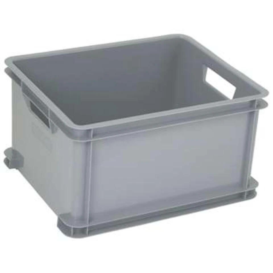 Curver Unibox Classic Opbergbox L - 3x30L - 43x35x23,5cm - Grijs 2 Curver Unibox Classic Opbergbox L - 3x30L - 43x35x23,5cm - Grijs - Afbeelding 2