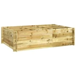 VidaXL Plantenbak Verhoogd 150x100x40 Cm Geïmpregneerd Hout