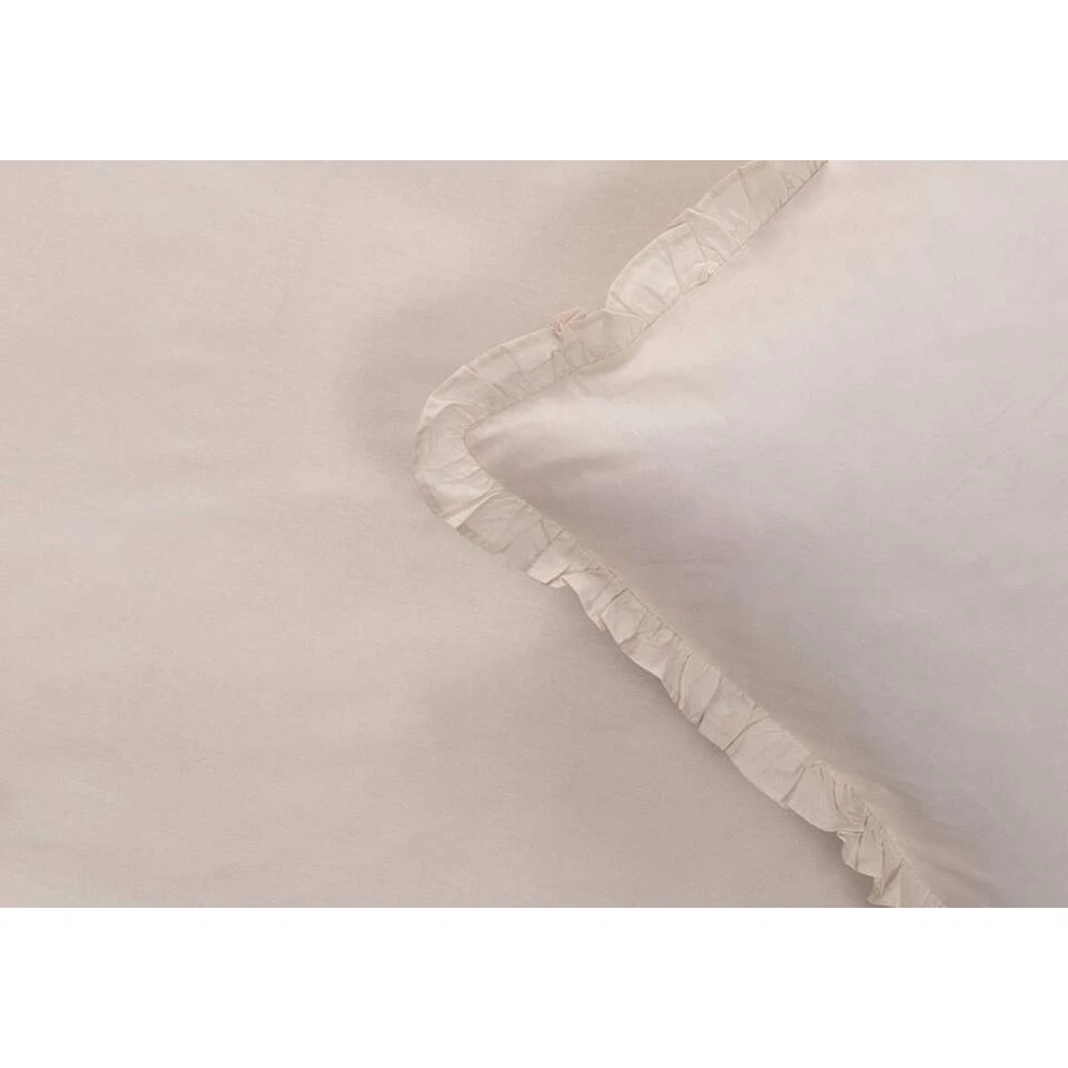 Royal Dekbedovertrek Cato Effen - Roze - 240x200/220 Cm 2 Royal Dekbedovertrek Cato Effen - Roze - 240x200/220 Cm - Afbeelding 2