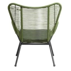 Loungefauteuil Monaco - Groen - Incl. Kussen -Uitgebreide Kwaliteitswinkel Voor Thuis 50105205 0900
