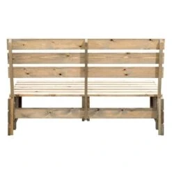 Palletbank Lucca Modulair - Greywash - 120x93,5x76,5 Cm -Uitgebreide Kwaliteitswinkel Voor Thuis 50203090 0900