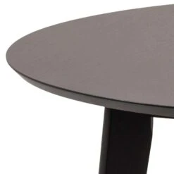 Eetkamertafel Roxy - Zwart - 76xØ105 Cm -Uitgebreide Kwaliteitswinkel Voor Thuis 81026496 0400