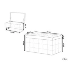 Beliani Ottomaan MICHIGAN - Zwart Kunstleer 7 Beliani Ottomaan MICHIGAN - Zwart Kunstleer -Uitgebreide Kwaliteitswinkel Voor Thuis cd2defedb4084bf8ad4e4c381656757b